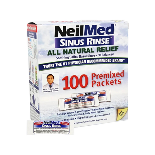 NeilMed Sinus Rinse - All Natural Sinus Relief Satchets