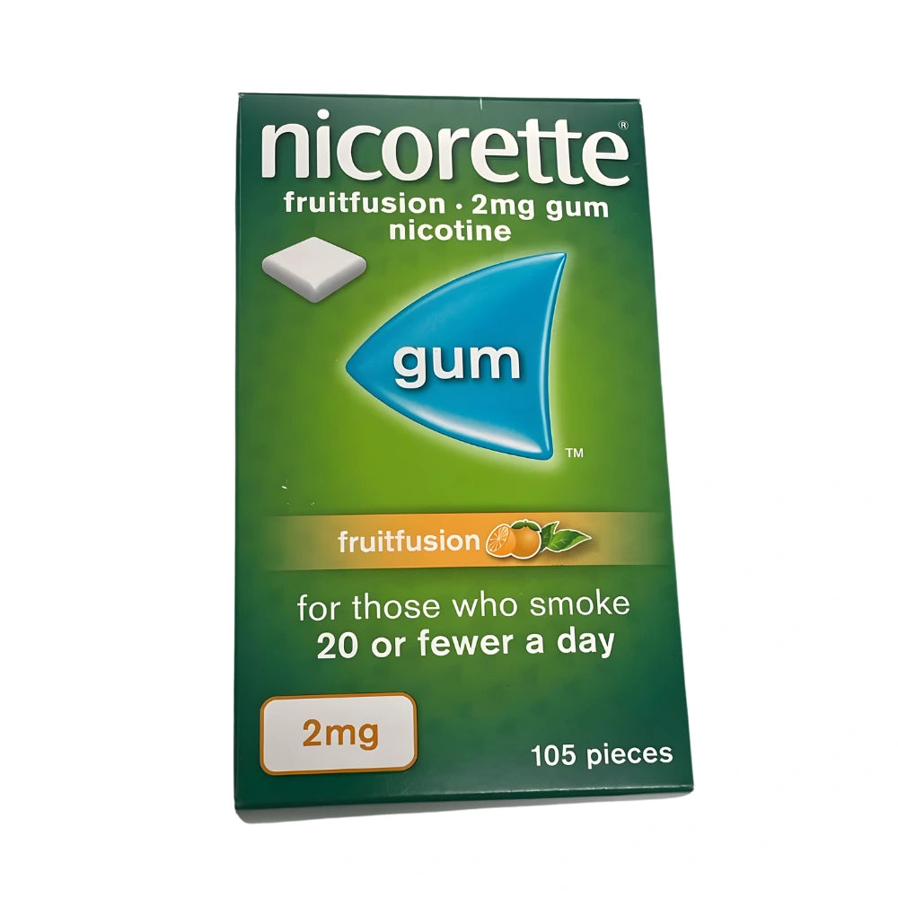 Nicorette Fruitfusion 2mg Gum 105 pieces