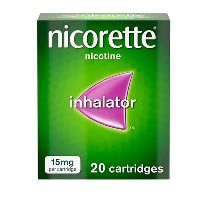 Nicorette Inhalator 15mg - 20 Cartridges