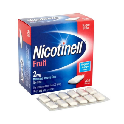 Nicotinell Nicotine Gum Stop Smoking Aid