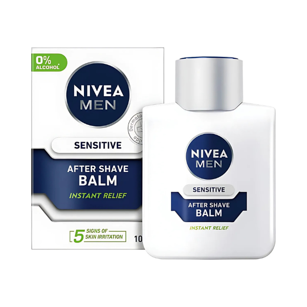 Nivea Men Sensitive Post Shave Balm 0% Alcohol 100ml