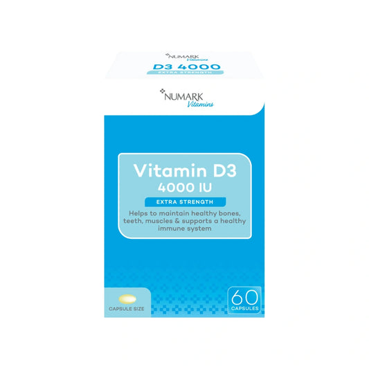 Numark Vitamin D3 4000IU Capsules – 60 Pack