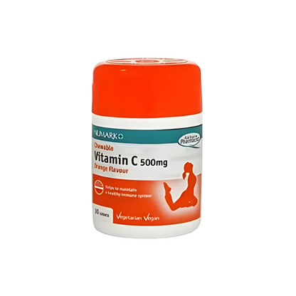 Numark Chewable Vitamin C - Orange Flavoured 500mg