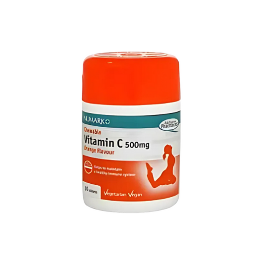 Numark Chewable Vitamin C - Orange Flavoured 500mg