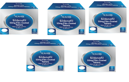 Numark Sildenafil 50mg Tablets – 8 Pack