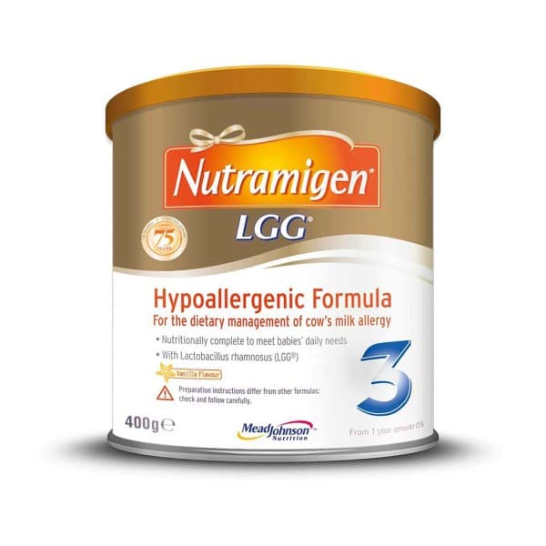 Nutramigen 3 With LGG Hypoallergenic Formula 1+ Years 400g