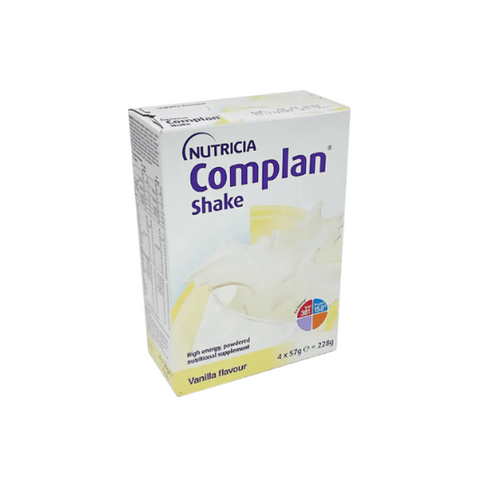 Nutricia Complan Shake Sachets Vanilla Flavour 4x 57g