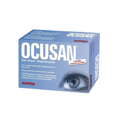 Ocusan Single Dose Eye Drops 0.5ml x 20
