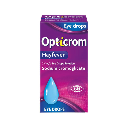 Opticrom Hayfever 2% w/v Eye Drops 10ml