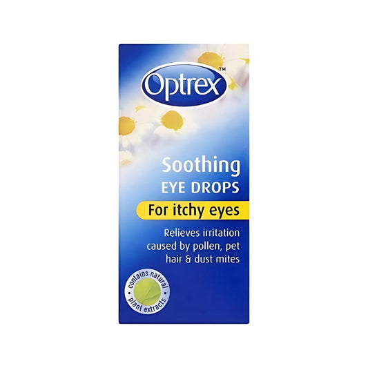 Optrex Soothing Eye Drops for Itchy Eyes 10ml