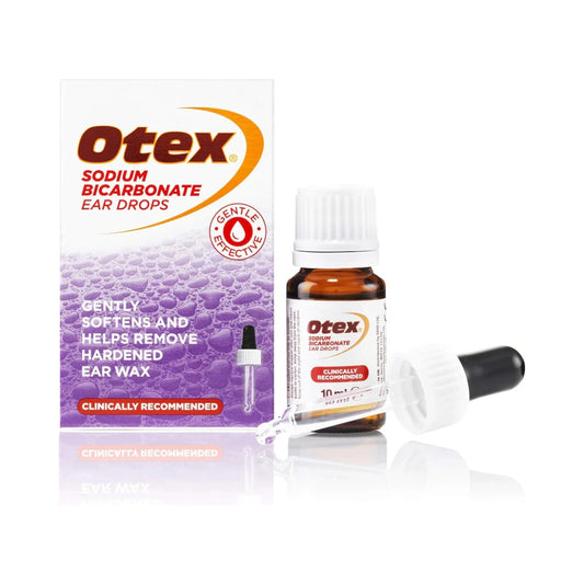 Otex Sodium Bicarbonate Drops for Effective, Gentle Removal of Excessive, Hardened