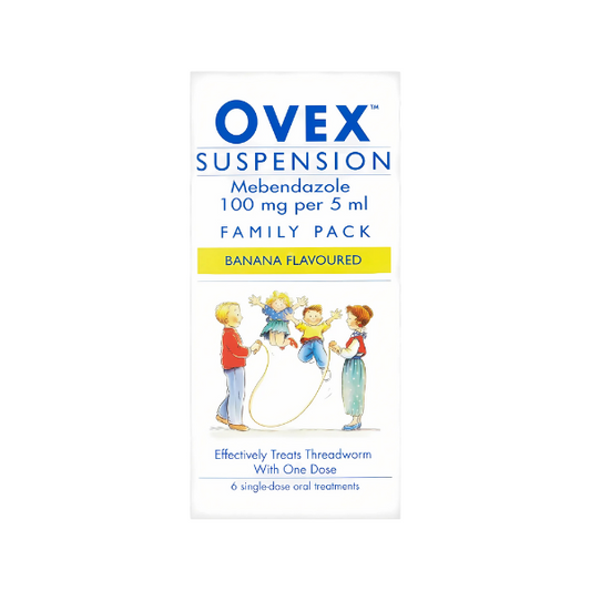 Ovex Suspension - 100mg - 5ml Family Pack