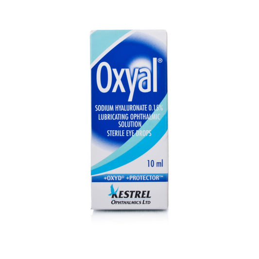 Oxyal Lubricating Eye Drops 10ml