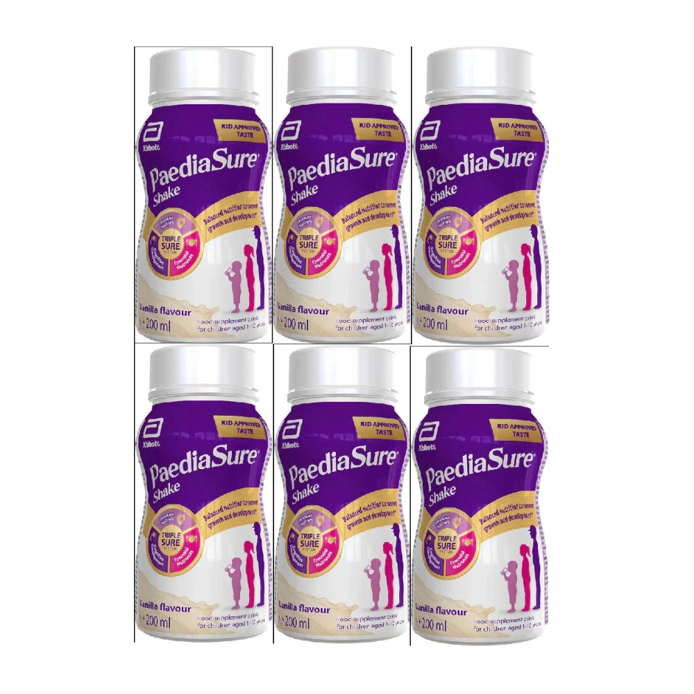 Paediasure Milkshake Vanilla (200ml) Pack of 6
