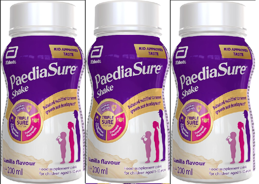 Paediasure Milkshake Vanilla (200ml) Pack of 3