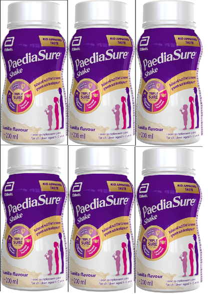 Paediasure Milkshake Vanilla (200ml) Pack of 6