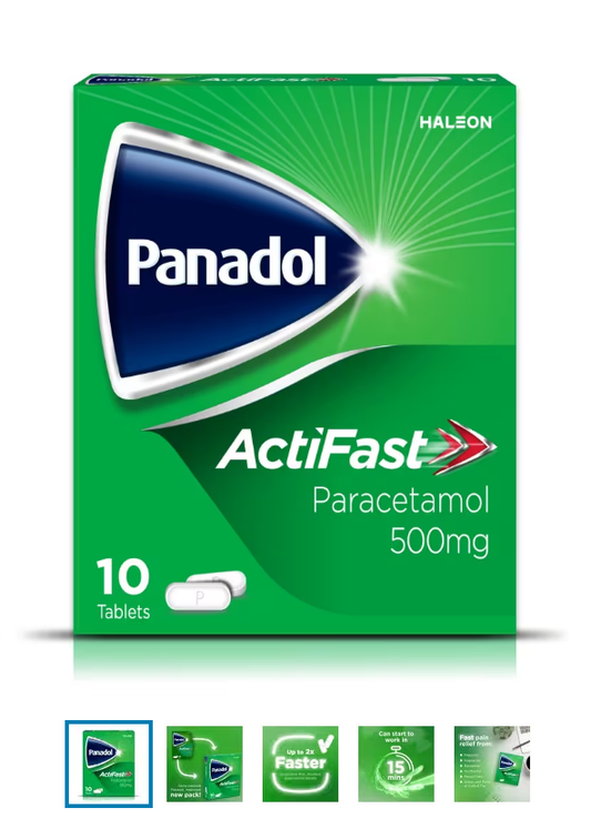 Panadol Actifast 500MG Tablets 10pk