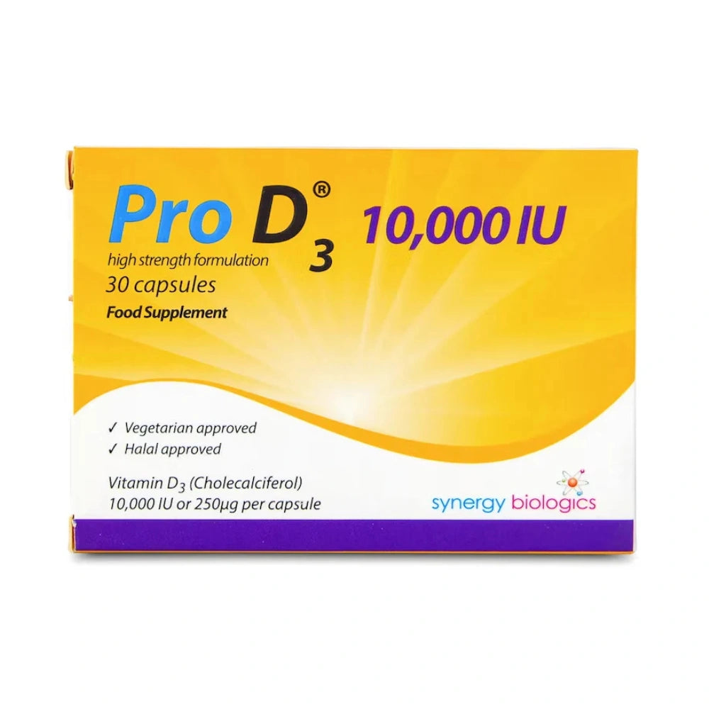 Pro D3 10,000IU Weekly Dose 30 Capsules