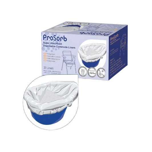 Prosorb Super Absorbent Disposable Commode/bed pan Liners