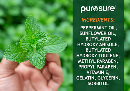 Coated Peppermint Oil Capsules
