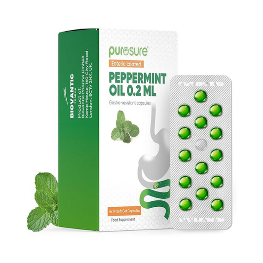 Purosure Enteric-Coated Peppermint Oil Capsules 84 Soft Gels