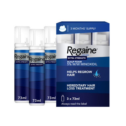Regaine for Men Extra Strength Scalp Foam - 3 Months' Supply
