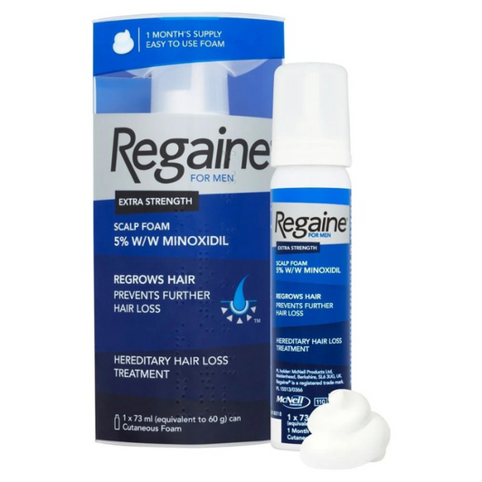 Regaine for Men Extra Strength Scalp Foam - 1 Month's Supply
