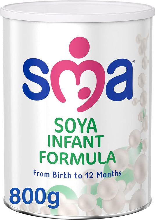 SMA Soya Infant Baby Milk Formula, From Birth, 800g