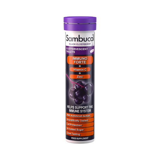 Sambucol Immuno Forte Black Elderberry Eff 15 tabs