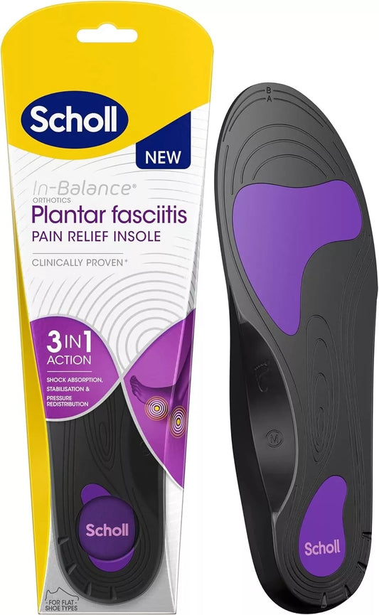 Scholl Plantar Fasciitis Pain Relief Insoles