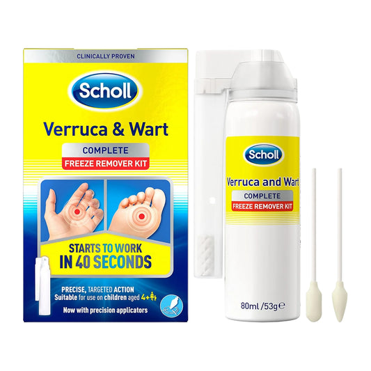 Scholl Verruca and Wart Complete Freeze Remover Treatment 80 ML