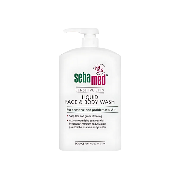 Sebamed Liquid Face & Body Wash 1Ltr