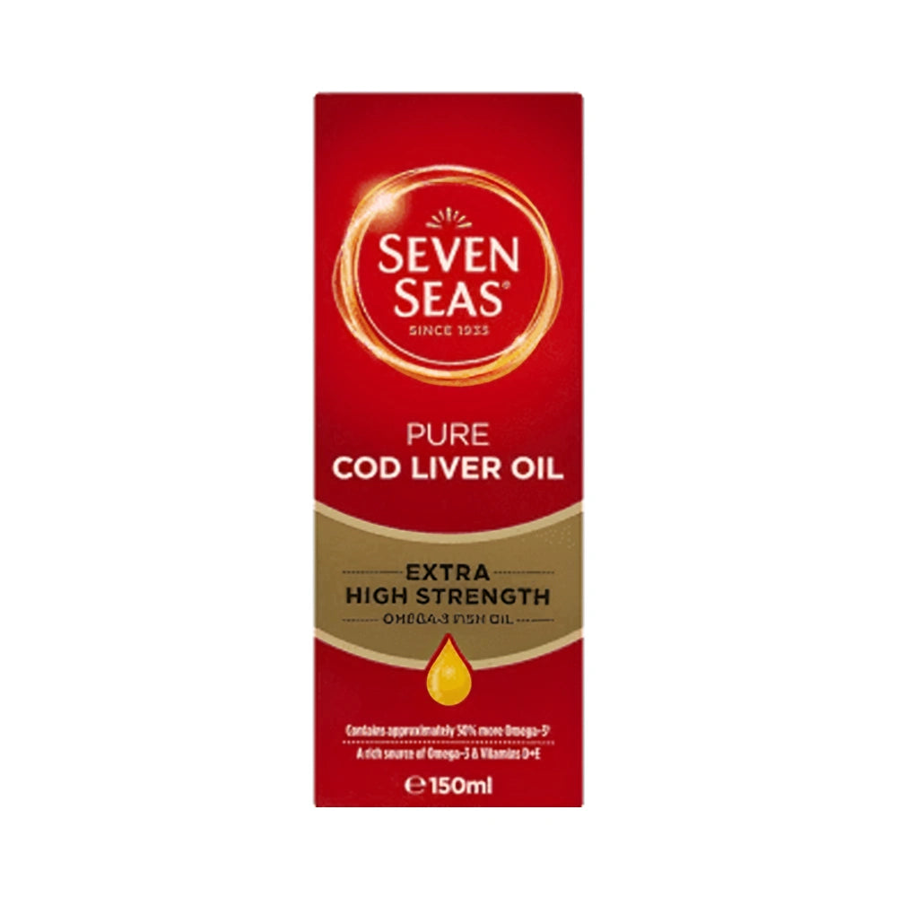 Seven Seas Cod Liver Oil Max Strength - 150ml