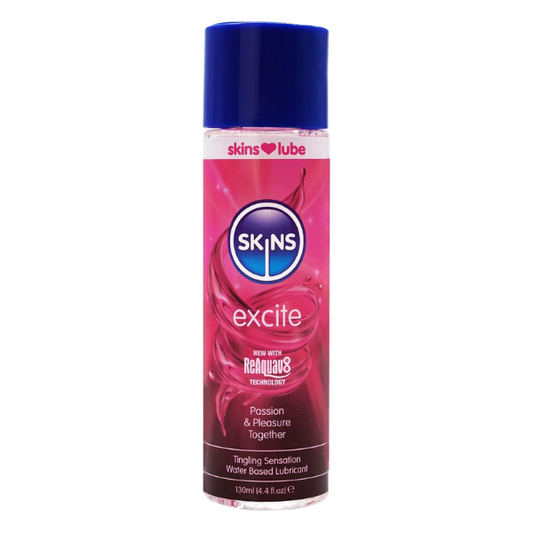 Skins Excite Tingling Water Based Lubricant - 130ml