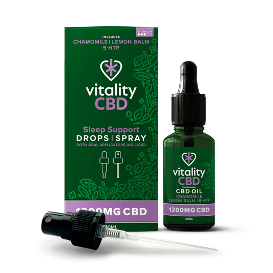 Vitality CBD Drops/Spray - Sleep Support