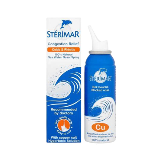 Sterimar Congestion Relief 100% Natural Sea Water Nasal Spray 100ml