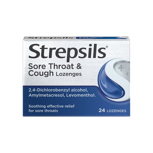 Strepsils Sore Throat & Cough Lozenges 24s