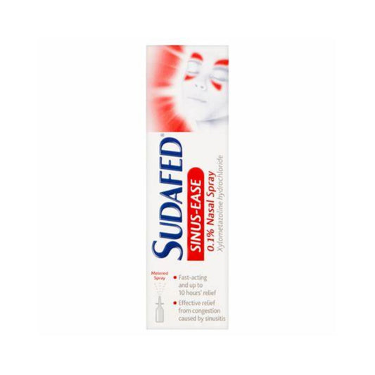 Sudafed Sinus-Ease 0.1% Nasal Spray 15ml