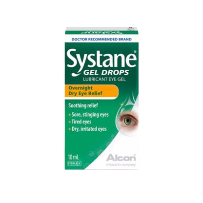 Systane Gel Drops Overnight Dry Eye Relief 10ml