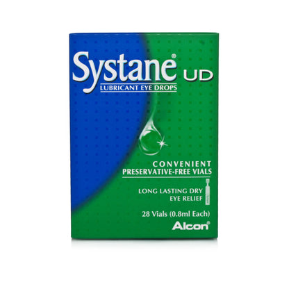 Systane UD Lubricant Eye Drops 28 Individual Vials (0.8ml Each)