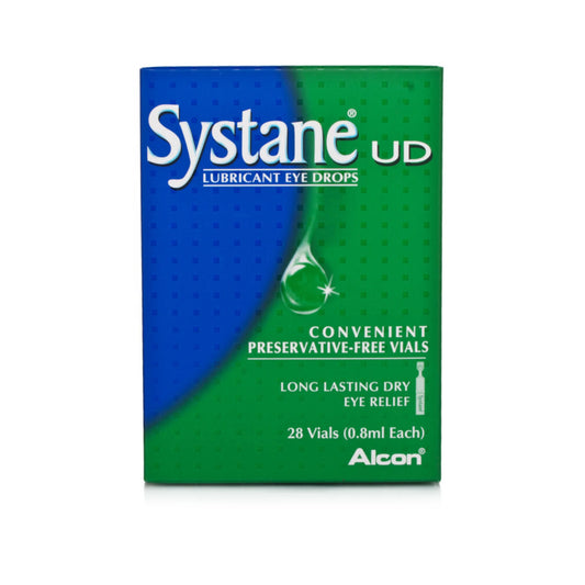 Systane UD Lubricant Eye Drops 28 Individual Vials (0.8ml Each)