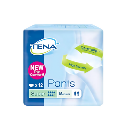 TENA Pants Super Medium - 12 Pants