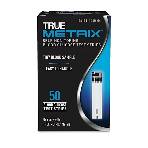 TRUE Metrix Blood Glucose Test Strips - Pack of 50