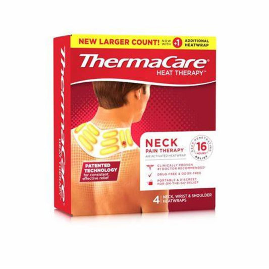 Thermacare Therapeutic Heat Wrap Neck, Shoulders & Wrist 3s  (Neck Pain Relief)