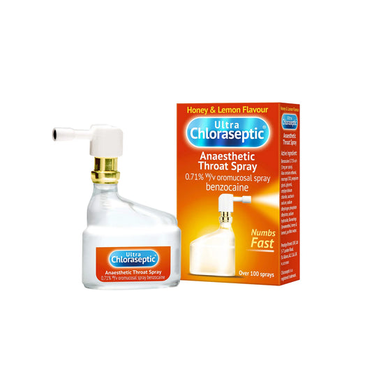 Ultra Chloraseptic Honey & Lemon Flavour Anaesthetic Throat Spray 15ml