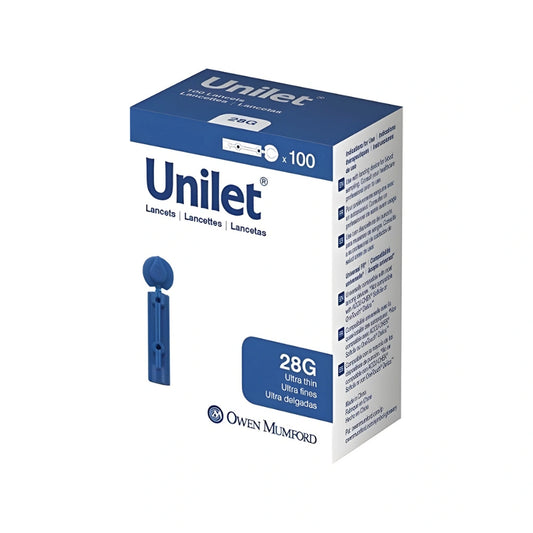 Unilet Eco ComforTouch 28g 0.375mm (100 Lancets)