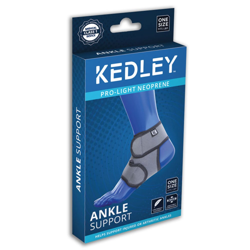 Universal Neoprene Ankle Support – Adjustable Compression & Stabilising Wrap