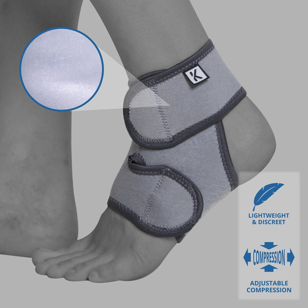 Universal Neoprene Ankle Support – Adjustable Compression & Stabilising Wrap2