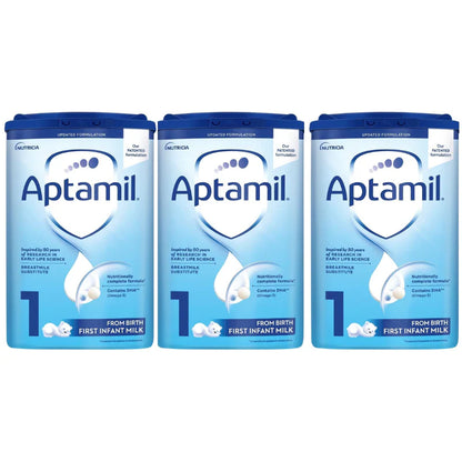 Aptamil 1 First Infant Milk Formula From Birth 800g (3 Pack)