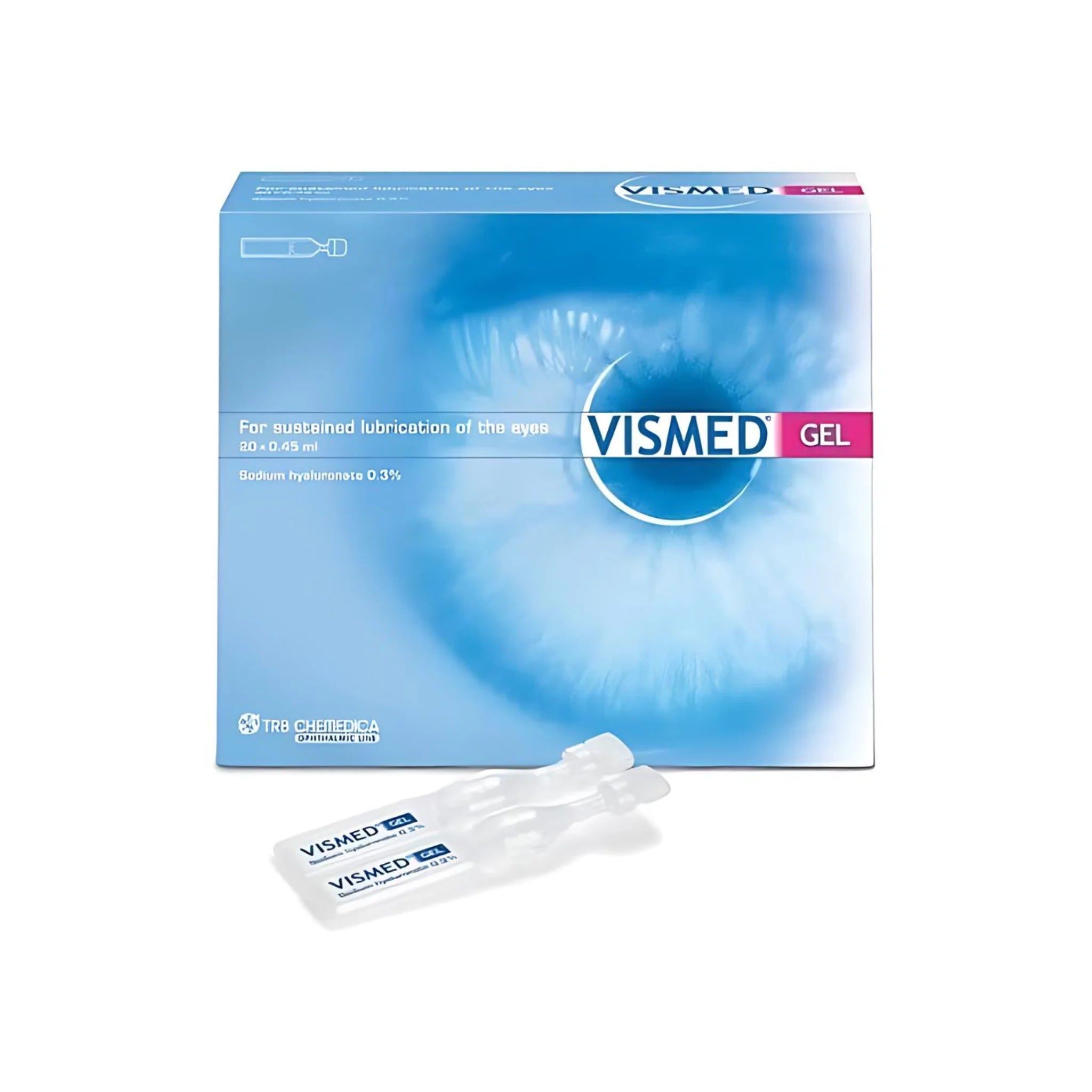 VISMED GEL Single Dose Vials - 20 x 0.45ml – UK Meds Online